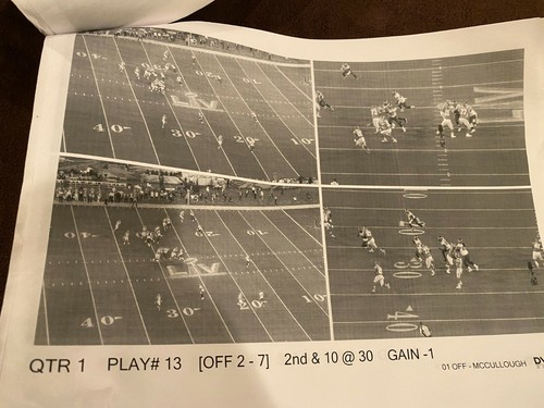Authentic Super Bowl 55 LV Tampa Bay Kansas City B&W Game Used PLAY SHEETS BRADY - Picture 78 of 163