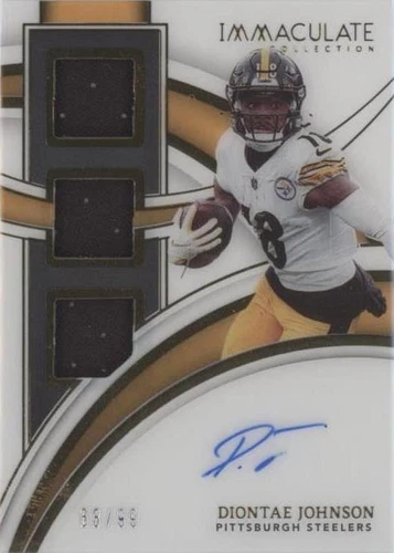 2022 Panini Immaculate Collection Diontae Johnson #IPC-DJO