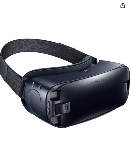 EUC Samsung Gear VR Oculus SM-R323N Virtual Reality Headset Blue Black S7 S6 - Picture 3 of 9