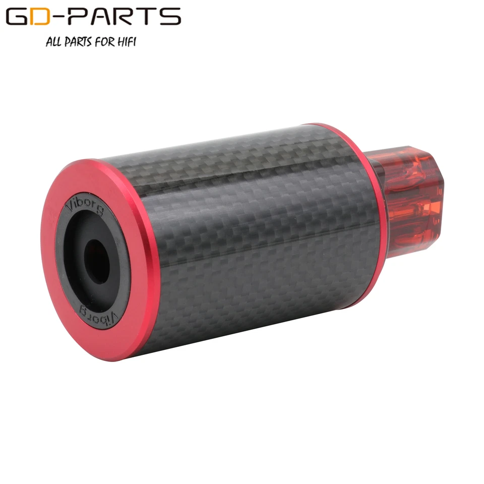 Viborg Solid Pure Silver Female Power Connector Socket IEC320 C13 AC250V 10A 1PC - Image 4 of 4