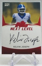 2021 Sage Premier Draft Kelvin Joseph Next Level Signatures Red Auto #21NL-KJ