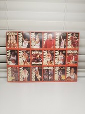 Indiana University IU Hoosiers Basketball 1993 1994 18 Cards BOB KNIGHT Vintage
