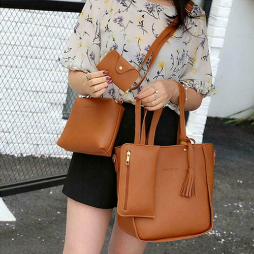 Carteras De Mujer Set De Mano Cartera De Hombro Bolsos De Hombro De Moda |  eBay