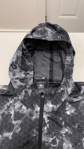 Lightweight Full Zip Hooded Running Jacket Reflective Strips Xersion Adult L - Picture 4 of 17