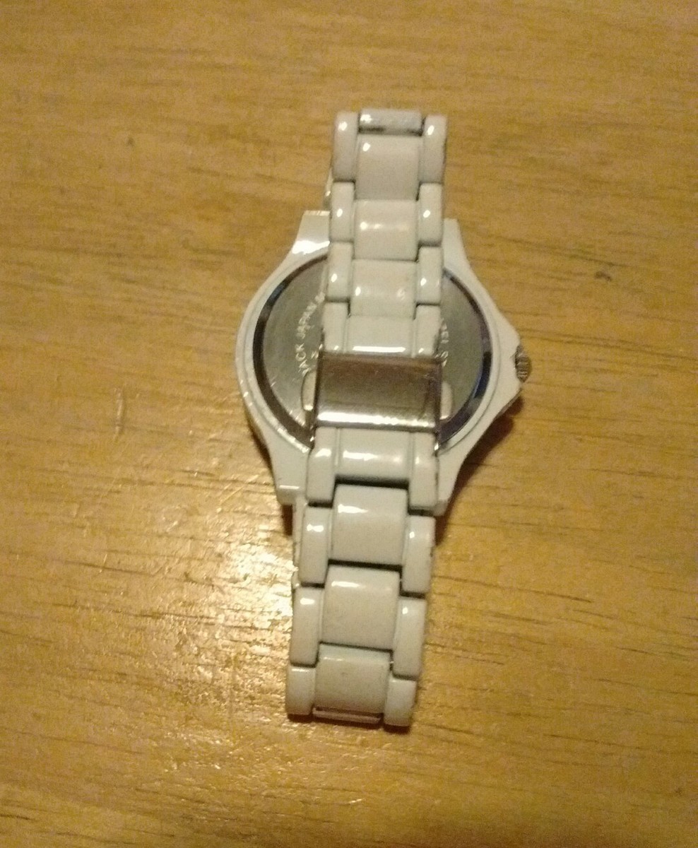 Women's FOSSIL Gemmed Watch ES-1404 w/ New Battery - Works Great! -c64