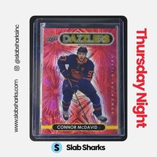 2021 UPPER DECK #DZ-19 CONNOR MCDAVID DAZZLERS RED