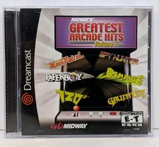 Midway's Greatest Arcade Hits Vol 2 Factory Sealed | Sega Dreamcast 2000