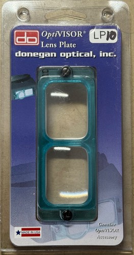 DONEGAN LP-10 OPTIVISOR OPTICAL LENSES GLASS LENS PLATE