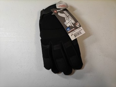 MAJESTIC HEAT FLEECE WINTER HAWK, WORK GLOVES WITH ARMOR SKIN 2137BKF XLARGE