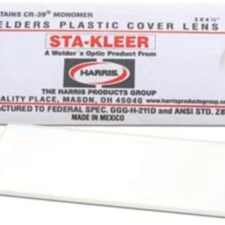 25 pack - Welding Helmet/Hood Clear Lens Cover 2" x 4.25", 1010010