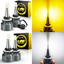 AUXITO Fog Lights Kit 880 led bulbs For Chevy Silverado 1500 2500 HD 1999-2002 K