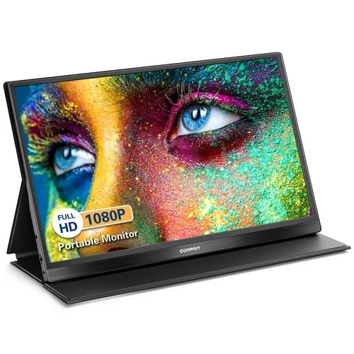 15 Zoll Portable Monitor 1920*1080 Tragbarer Monitore FHD Laptop Bildschirm Neu
