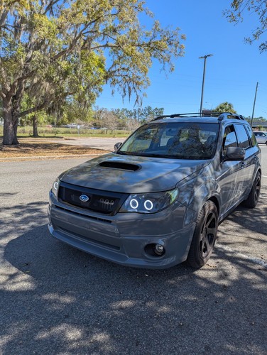 2009-2013 Subaru Forester retrofitted OEM Headlights - Picture 2 of 10