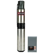 Red Lion RL22G10-3W2V 4-inch Submersible Deep Well Pump Control Box 1 HP, 22 GPM