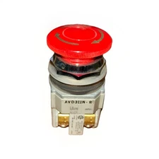 Idec AVD311N-R Red Twist-Release Emergency Stop. New, No Box. Free Shipping!  E7