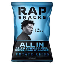 Rap Snacks Lil Baby All in Potato Chips