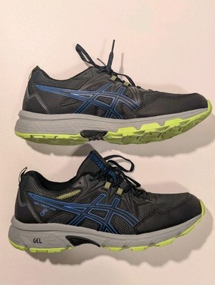 ASICS GEL-Venture 8 Trail-Size 9 Men s-Black/Blue 1011A824