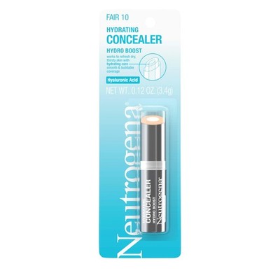 Neutrogena Hydro Boost Hydrating Concealer Stick, Oil-Free, Lightweight Cover-Up