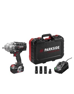 PARKSIDE PERFORMANCE  PASSP 20 Li C4 Akku Drehschlagschrauber mit 4 Ah Akku/Lade