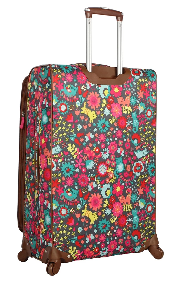 Juegos de Equipaje 3 Piezas con Ruedas Giratorias, Maleta Expandible para Mujer Foto 3 de 4