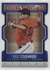 2014 Panini Elite Extra Edition Status Blue Die-Cut /100 Sam Coonrod #53 0b0