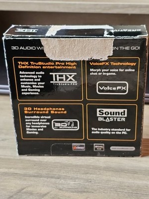 Creative Sound Blaster X-Fi USB 1.0/1.1 (70SB109500000) Sound Card
