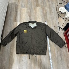 UPS Vintage Men's Rain Jacket United Parcel Service - XL