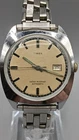 Vintage Timex 1970s Automatic Date Water Resistant Mens Watch Runs But Stops