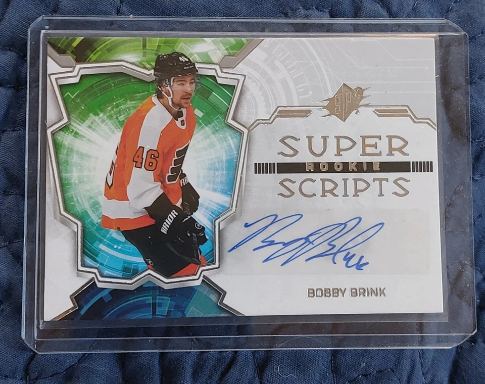 22-23 The Cup Bobby Brink/Flyers RPA  3/249 and 22-23 SPX Scripted Signatures - Image 2 of 2