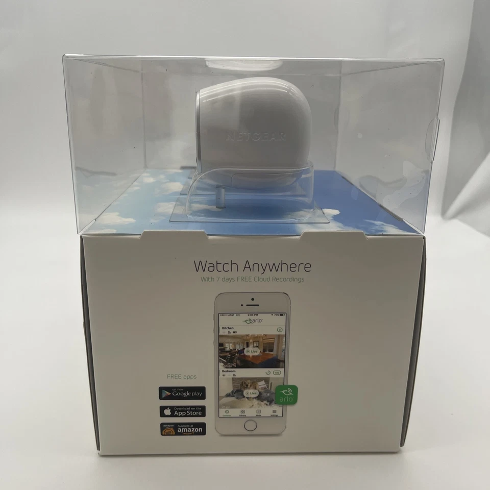 NETGEAR Arlo VMC3030 Add-on HD Security Cameras Only - Lot Of 3 - Image 4 of 4