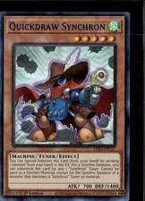Yu-Gi-Oh! Quickdraw Synchron (BLUE) LDS3-EN117 1st Edition Holo