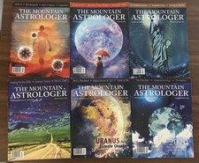 52 Mountain Astrologer Magazine Issues 2013 2014 2015 2016 2017 2019 2020 2021 -