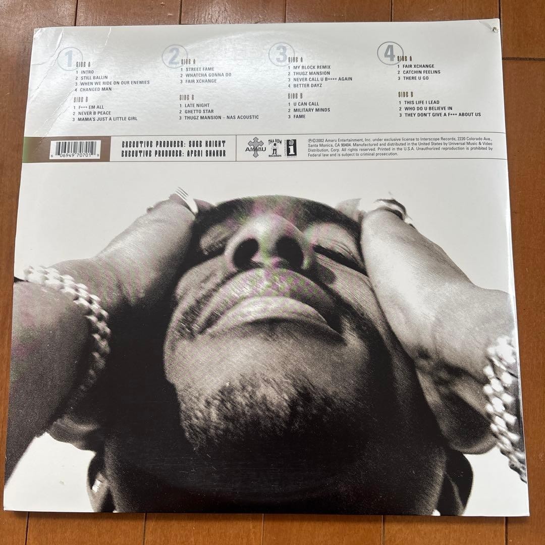 2Pac TUPAC / Better Dayz 2002 US Original 4LP NAS NITTY JOHNNY J