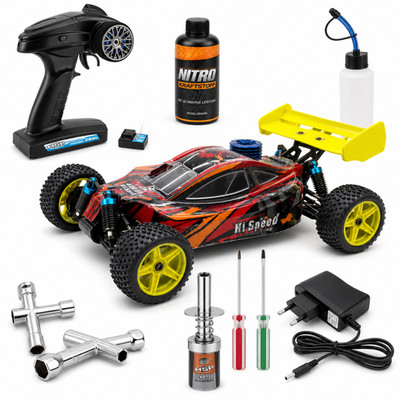 HSP Off-Road Buggy Nitro RC Hochgeschwindigkeits-Verbrenner-RC Auto   VX18 CXP