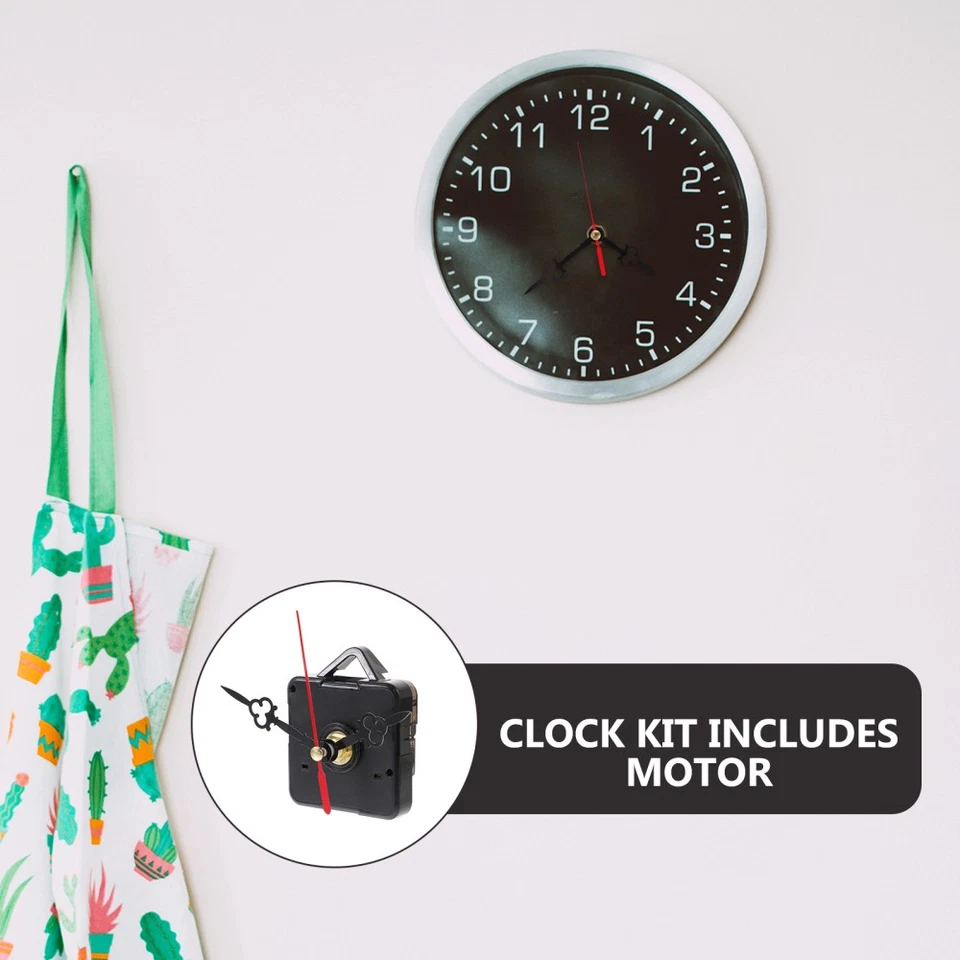 Mécanisme Mouvement D'horloge Pièces De Remplacement L'horloge Aiguilles - Photo 3/4