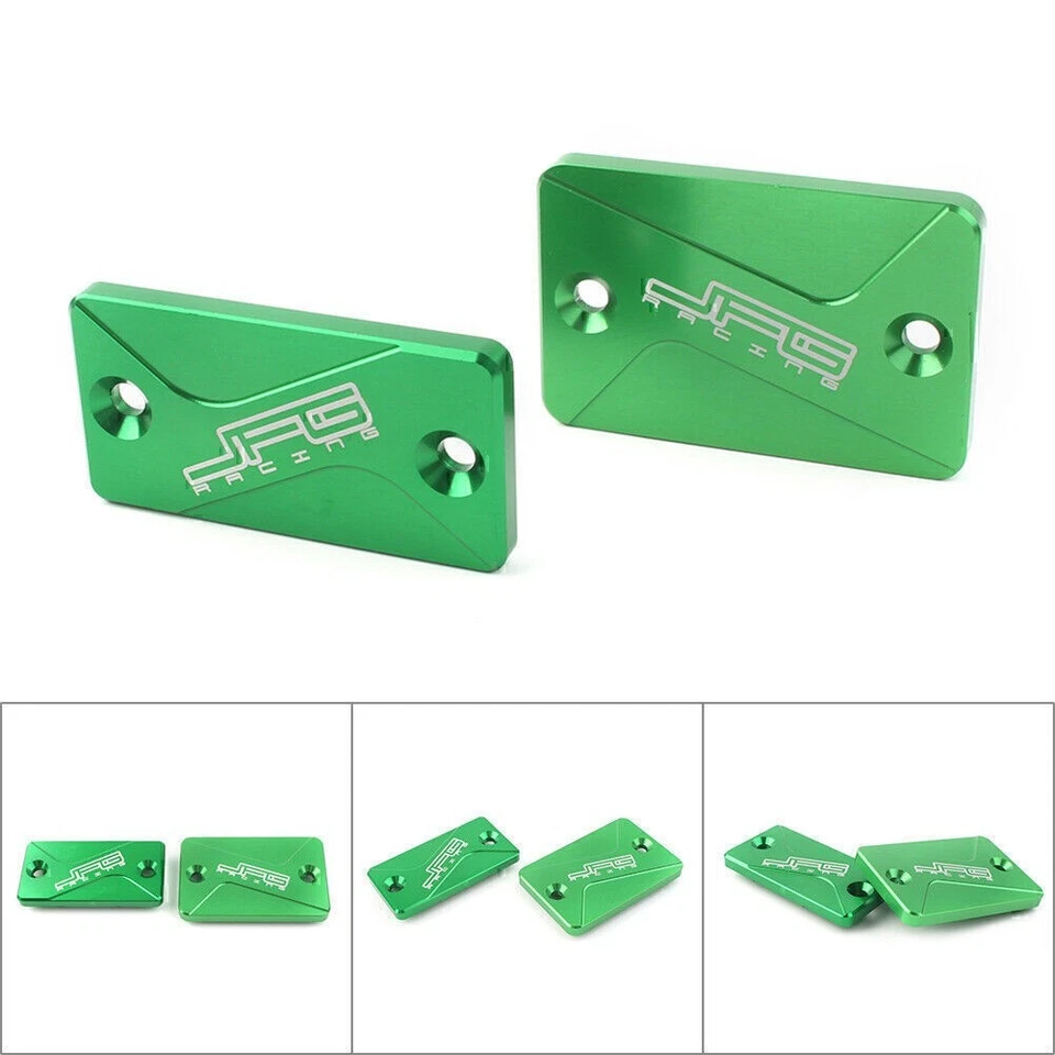 Tapa de tapa de líquido depósito de freno delantero trasero para Kawasaki KLX125 150S KLX250 300 Foto 2 de 4