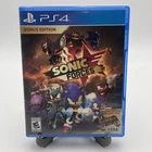 Sonic Forces Bonus Edition Sony PlayStation 4 PS4 Video Game CIB Complete