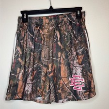 Eric Emanuel EE Camo Mesh Shorts Size M Made in New York