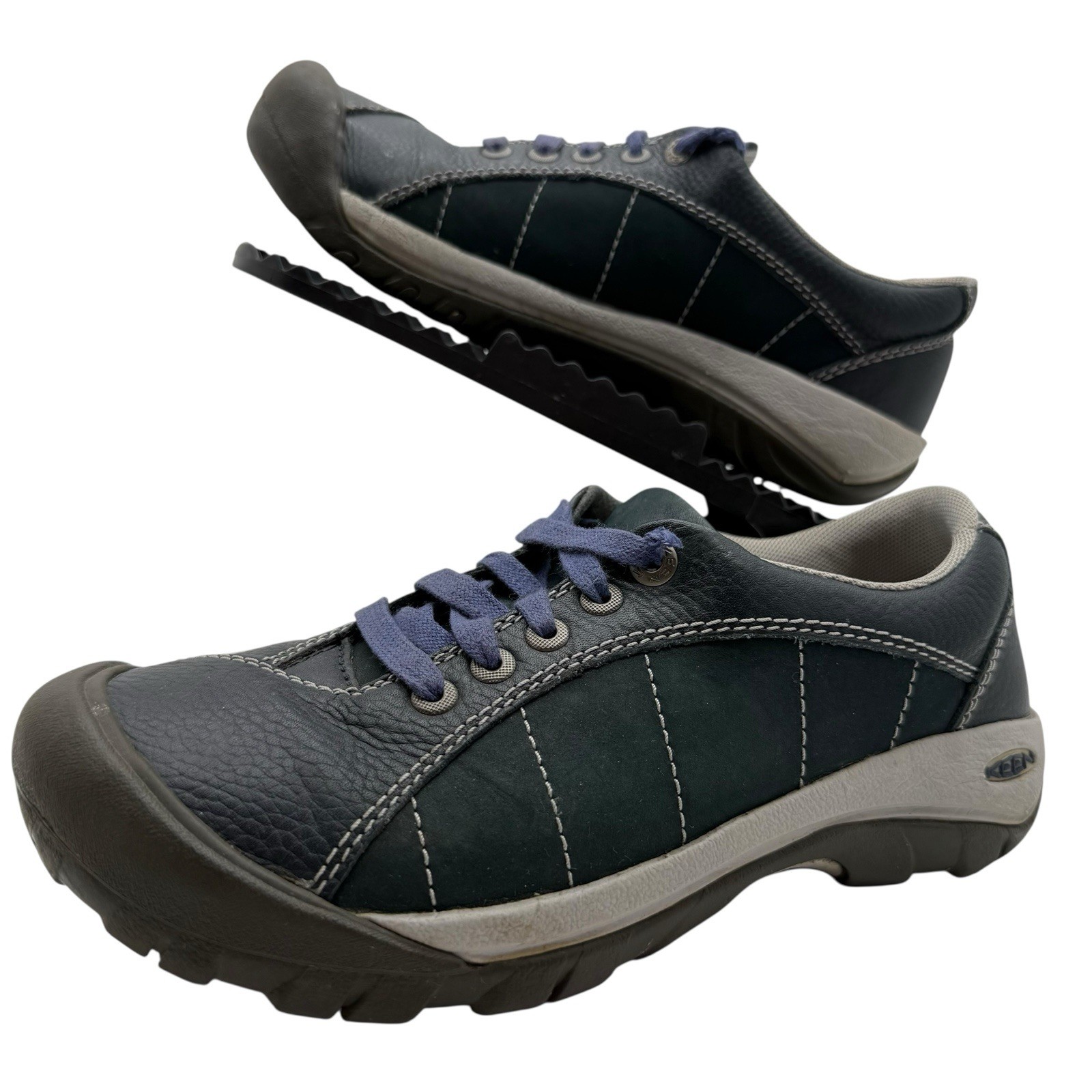 Scarpe da trekking Keen Presidio basse donna 7 5 sneakers trail trekking pelle blu