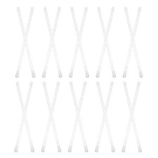 30 Pcs Clothing Hanger Strips Plastic Connector Closet Space Saver Clothes