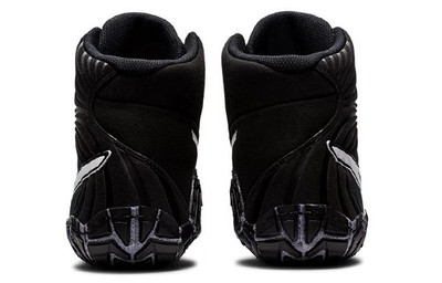 Size 12 - Asics Agressor 5 Men\'s Black/White New in Box 1081A048-001 Asics Aggressor 5  main image 3