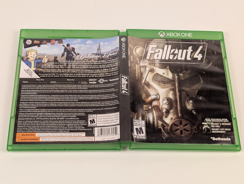 Fallout 4 (Microsoft Xbox One, 2015) ➡️CIB Complete  - Tested - Excellent 📀! - Image 4 of 4