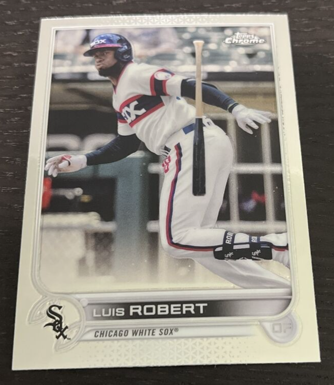 2022 Topps Chrome - #137 - Luis Robert - Chicago White Sox | eBay
