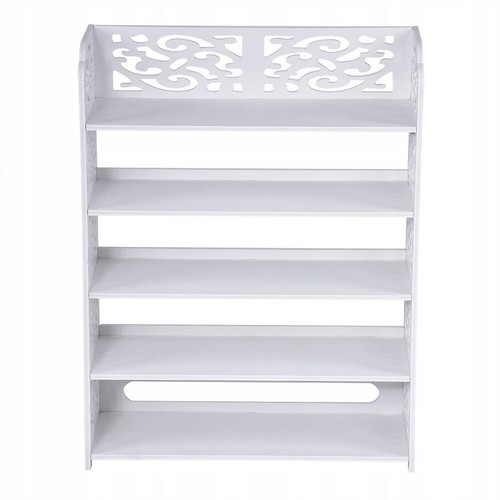 Schuhe Aufbewahrung Regal 5-stufig modisch Schuhgestell Organizer Halter Zuhause Schlafzimmer - Bild 4 von 5