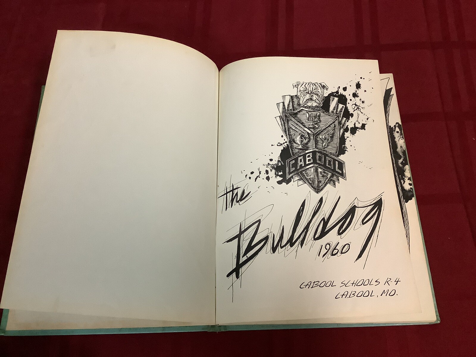 Cabool High School 1960 Yearbook Cabool, Missouri The Bulldog eBay