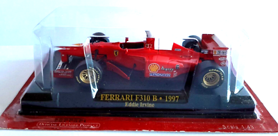 Ferrari F310 B Eddie Irvine ミニカー N°41] Die Cast Ferrari F310 B 1997 - Eddie Irvine - Scale 1