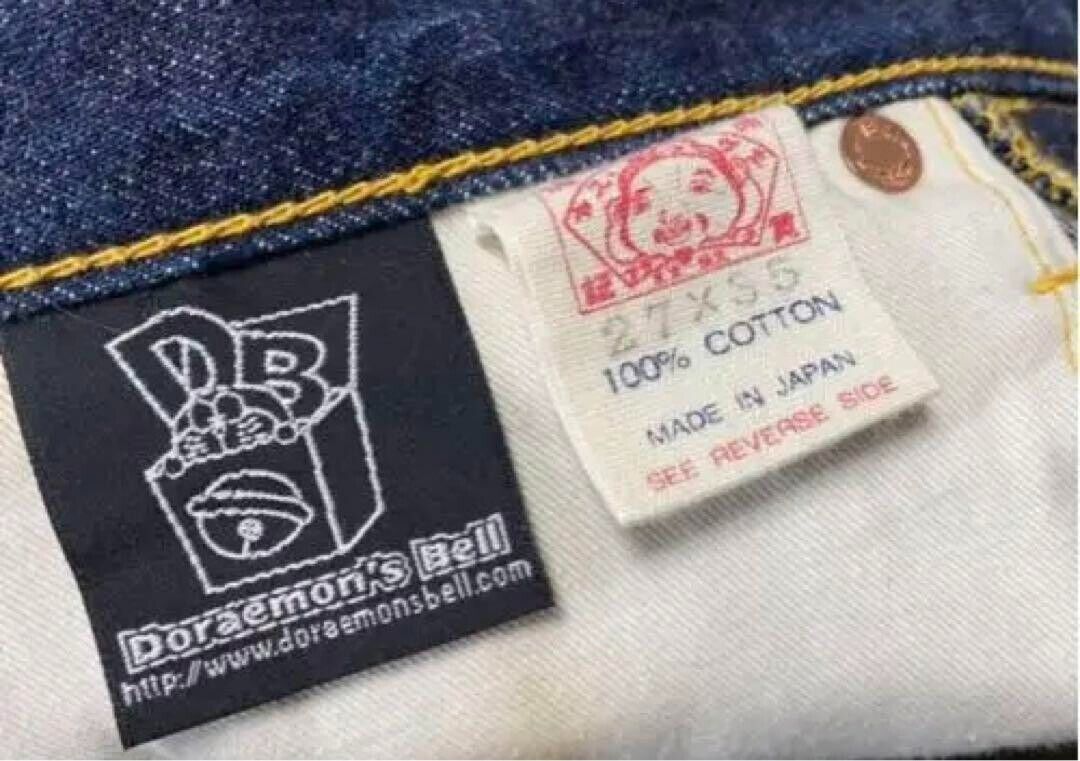 Denim Jeans EVISU × DORAEMON Collabo JEANS Selvedge DENIM Denim Jeans EVISU × DORAEMON Collabo JEANS Selvedge DENIM