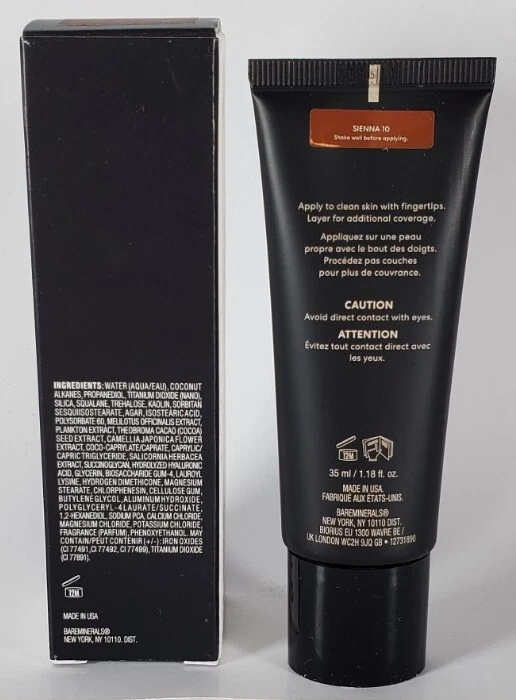 bareMinerals Complexion Rescue Natural Matte Skin Perfecting Tint Sienna 10 - Image 2 of 4