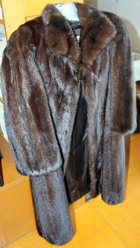 ABRIGO DE VISÓN - CASA BALCÁZAR BARCELONA - MUJER 110 LARGO; MANGA 47 cm años 1980 | eBay