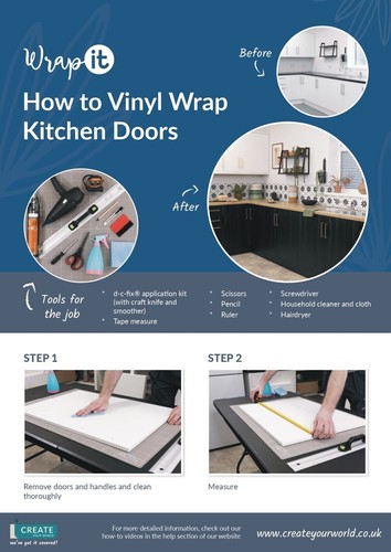 Selbstklebende Vinylfolie Folie für Küchentüren dc fix glänzend hellgrau - Bild 6 von 12